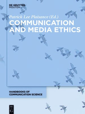 cover image of Communication and Media Ethics